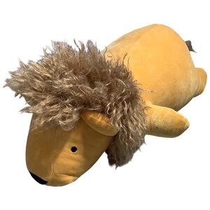 Pillowfort Lion Weighted Stuffed Animal 24" Tan Brown Plush Toy Pillow Anxiety